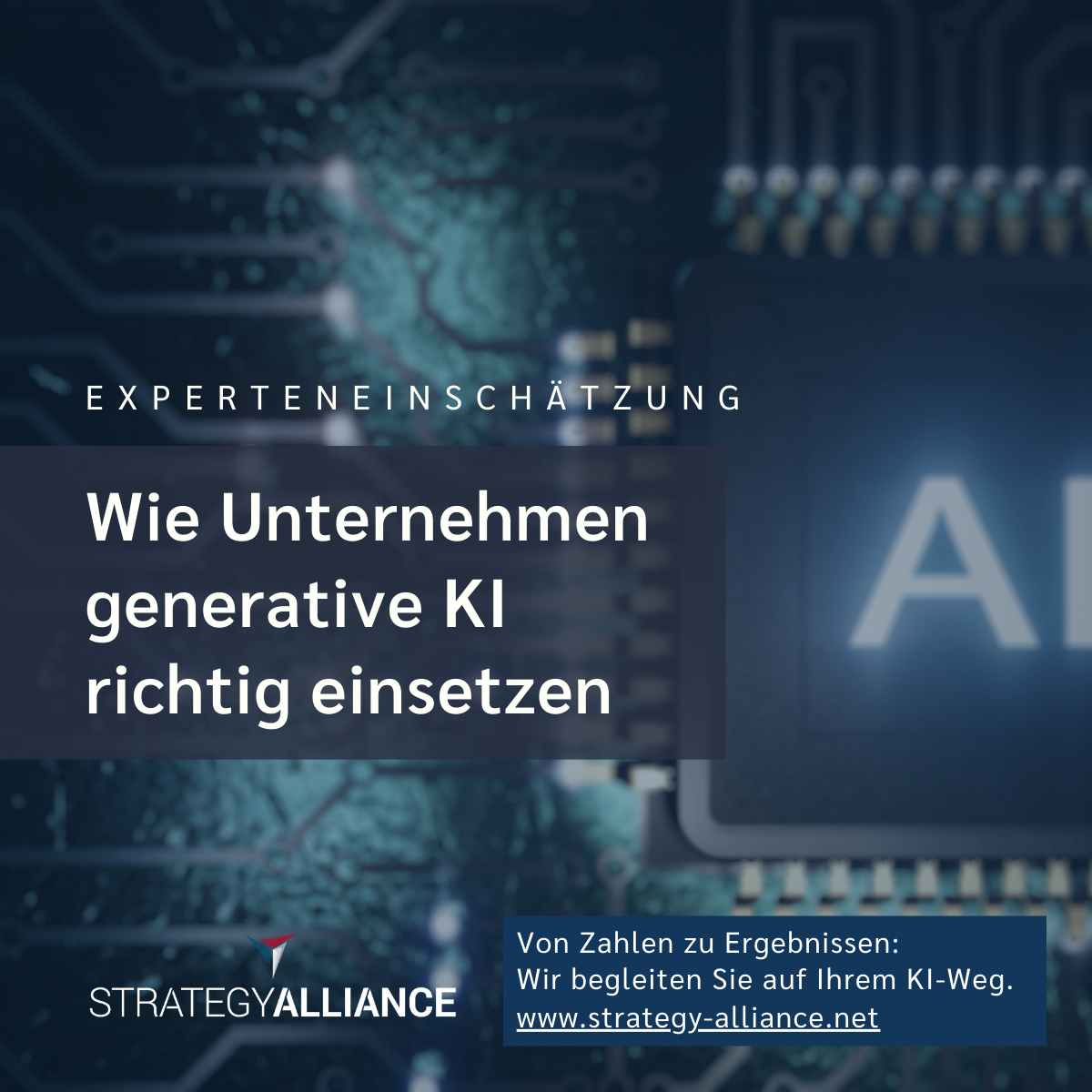 Experteneinschätzung zum Einsatz generativer KI