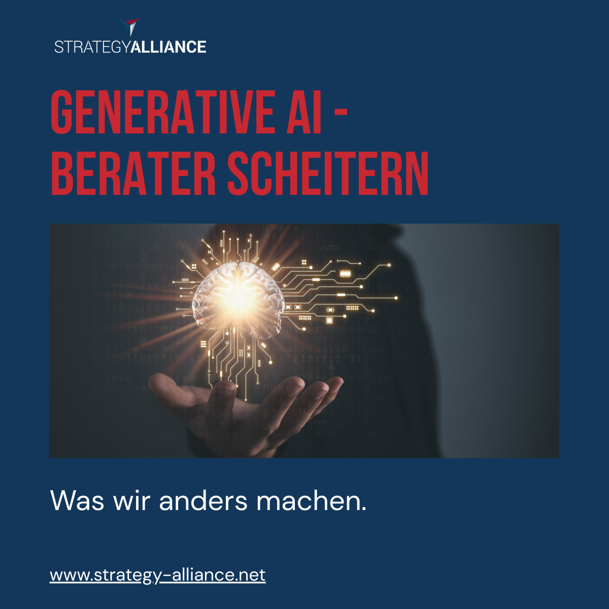 Warum viele Beratungsprojekte im Bereich Generative AI bisher scheitern – und was wir anders machen.